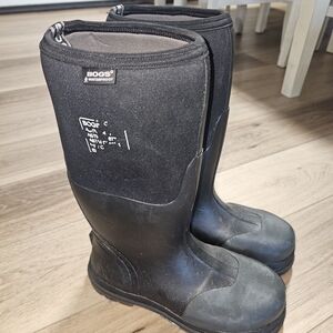 BOGS Black Neoprene Waterproof Boots